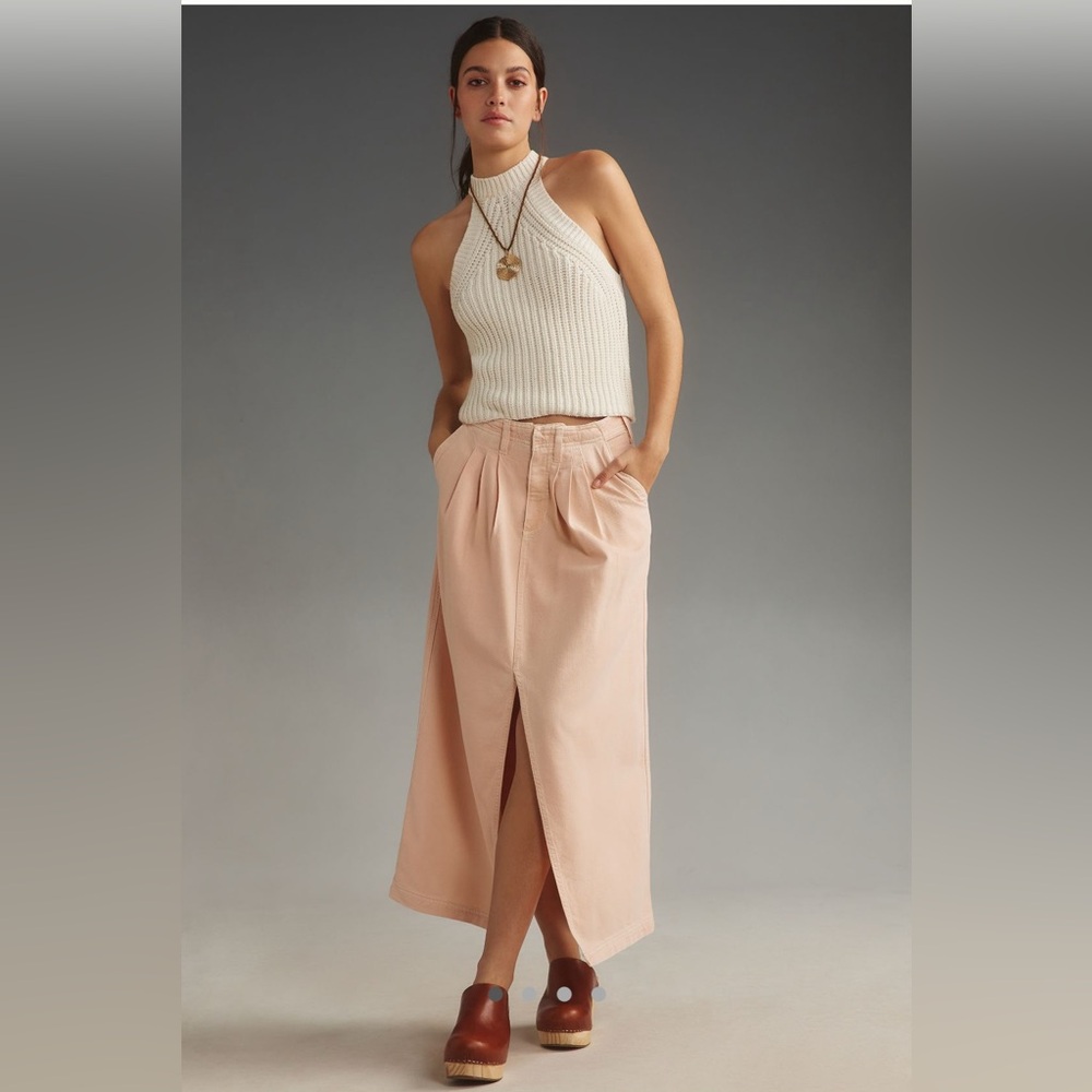 Pilcro Slouchy Trouser Maxi skirt 4